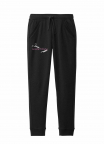 Black Sport-Tek Fleece Jogger with NASBOCES Cosmetology Logo